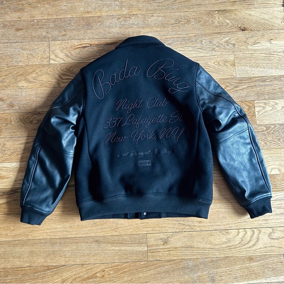 NWT Kith for The Sopranos Varsity Jacket Sz L - Picture 5 of 7